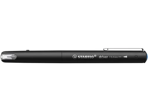 Fineliner STABILO dr!ver Fijne punt 0.4 mm Blauw