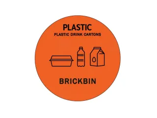 Forex Afvalstroomplaatje Plastic - 1