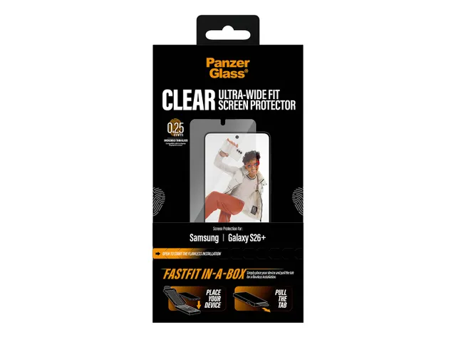 PanzerGlass FastFit Samsung Galaxy S26 Plus Screen Protector