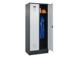 locker,HxBxD 1950x800x500mm,2vak,vak B 400mm,cil.-slot,sokkel
