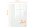 Notitiebord Nobo transparant acryl A4