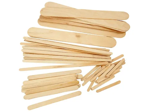 Ijslollystokjes Creativ Company hout set à 4250 stuks