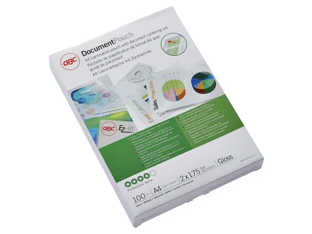 Lamineerhoes Gbc A4 175 Micron glanzend