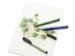 tekenstift Pitt Artist Pen etui 4 stuks zwart M/F/S/XS - 4