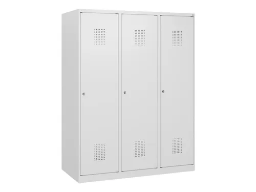 schoollocker,HxBxD 1530x1200x500mm,3vak,vak B 400mm,cil.-slot