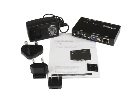 4-poorts Vga Over Cat5 Video-extender 150m