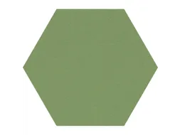 Prikbord Zeshoek Groen Kleur 2213 Bulletin Paneel Ø 60cm frameloos