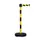 afzetpaal met band,m. 1riem(en),LxB 3m x50mm,paal HxØ 950x50mm