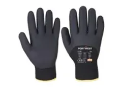 OUTLET Portwest A146 thermisch handschoenen, zwart, maat L, 12 paar
