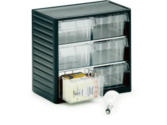 Magazijnunit Hxbxd 290x310x180mm 6 Laden Maat 6