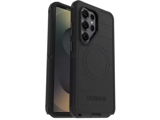 Defender Pro Samsung Galaxy S26 Ultra Hoesje Magnetic Back Cover Zwart