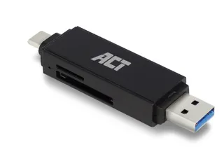 Kaartlezer ACT USB-C/USB-A 3.0 - 1