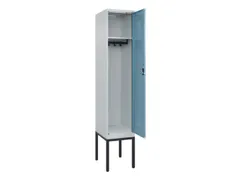 locker,HxBxD 2120x400x500mm,1vak,vak B 400mm,cil.-slot,voetonderstel