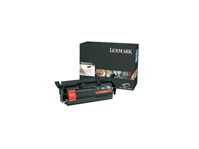 Toner T654X21E LEXMARK Optra T Noir