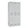 Dubbeldekse garderobekast,HxBxD 1850x900x500mm,3x2vak.,vak B 300mm