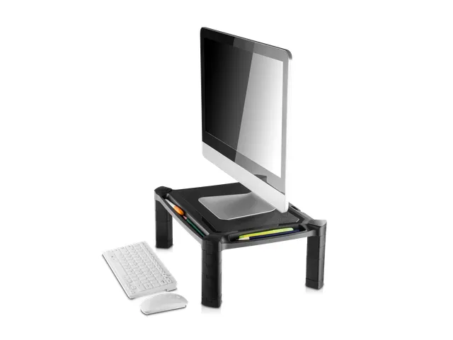 Monitorverhoger Zwart