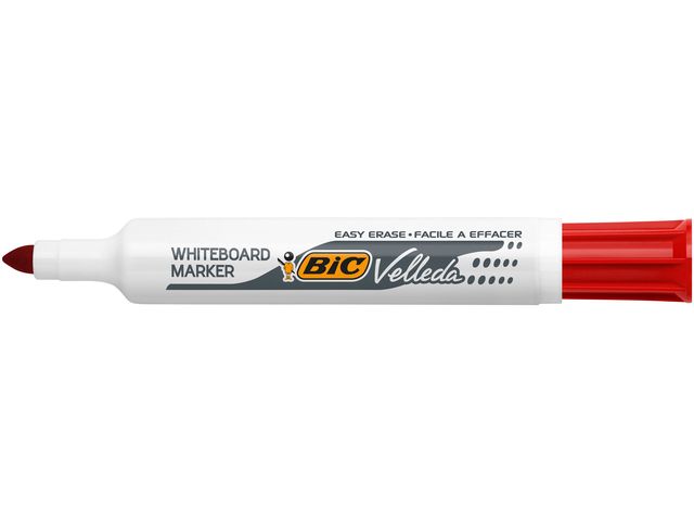 Viltstift Bic Velleda 1711 whiteboard rood