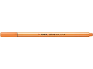 Fineliner STABILO point 88/054 neon oranje 0.4mm - 3