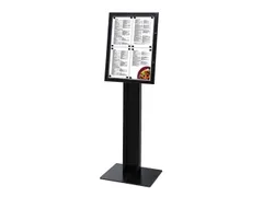 Menustandaard Zwart 4xA4