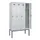 locker voor scheiding van kleding,HxBxD 2120x1200x500mm,4vak