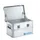 Transportkist Aluminium 60l 340x 600x 400mm Snapsluitingen Draaggrepen