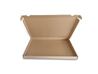 Brievenbusdoos Onbedrukt Bruin Enkelgolf 355x230x30mm 50 Stuks - 1