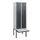 locker met bank,HxBxD 1950x600x815mm,2vak,vak B 300mm,cil.-slot