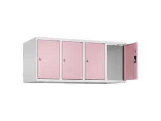 opzetkast,v. locker,4vak.,vak B 300mm,HxBxD 500x1200x500mm - 1