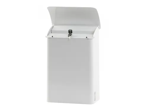 Wandbrievenbus Wit 29 Cm Staal