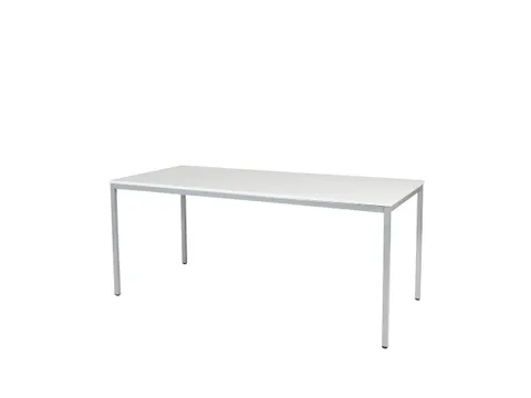 Domino Basic Tafel Vaste Hoogte 1800x800mm Grijs 25mm Alu 4-Poots