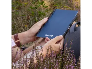 Notitieboek Bambook Navy A5 lijn 40pagina's uitwisbaar blauw - 3