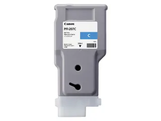 Inktcartridge Canon PFI-207 Cyaan - 1