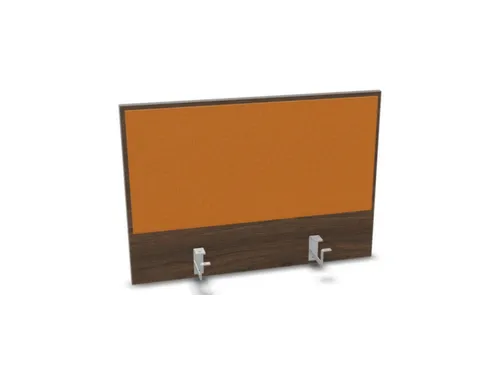 opzetpaneel bureau aanbouw achter NV bruin hickory BN3005-geel 800mm