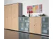 Armoire De Bureau,Finition Corps Graphit,Finition Face Avant