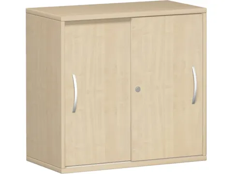 kantoor-schuifdeurkast HxBxD 720x800x425mm hout esdoorn 2 OH