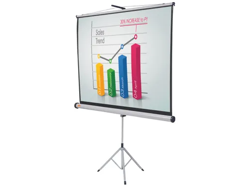 Projectiescherm Nobo statiefmodel 150x100cm