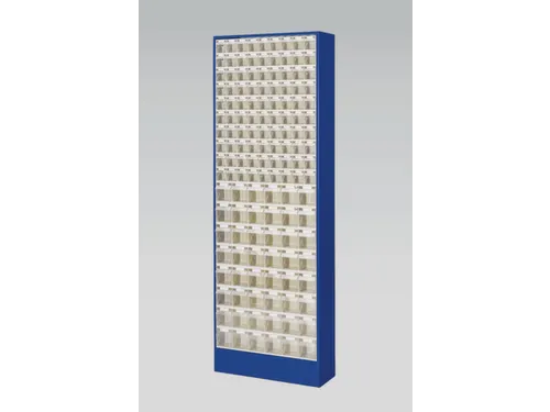 Transparante Magazijnbakken 138Bakken Abs-Kunststof Corpus Ral5010