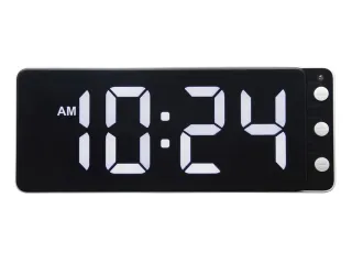 Tafel/wandklok NeXtime Digital Clock White 27,2x10,8cm - 2