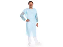 Frans Mensch 27776 schort, blauw, per 100 stuks