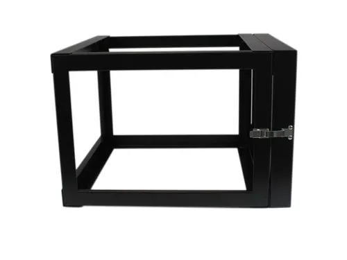 6U 22Inch Diep Scharnierend Open Frame Serverrack Wandmontage