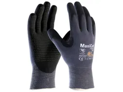 Handschoen Maxicut Ultra Dt 44-3445 Zwart-blauw Nitril Maat 10 12 Stuk