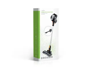 Steelstofzuiger Nedis 2-in-1 snoerloos HEPA 130W zwart - 4