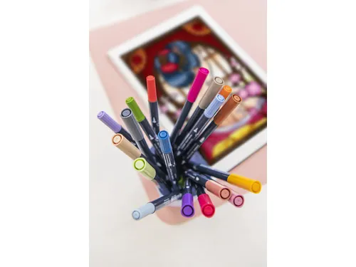 Sketchmarker Faber-Castell Goldfaber etui 6 stuks Kawaii op alcoholbas