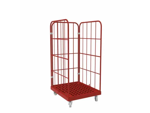 rolcontainer,draagverm. 500kg,HxLxB 1530x815x724mm,nuttige H 1350mm