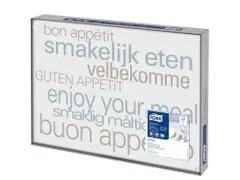 Tork 474614 Placemat Text Advanced 1-laags decor 42x30cm 2.500st/doos