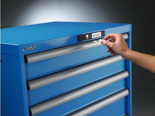 ladekast HxBxD 1000x1023x725mm 6laden Key lock