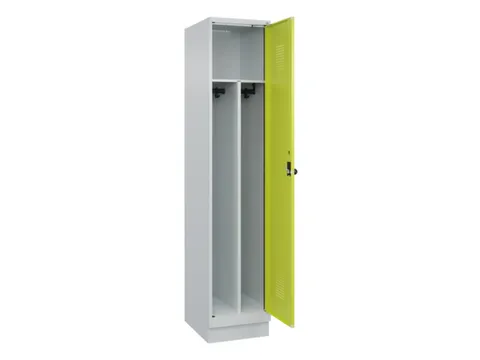 locker voor scheiding van kleding,HxBxD 1950x400x500mm,1vak