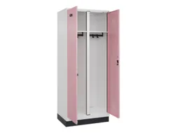 locker voor scheiding van kleding,HxBxD 1950x800x500mm,2vak