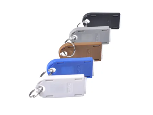 Sleutellabel Pavo magnetisch 10 stuks assorti