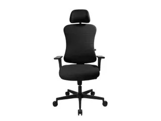 Topstar Bureaustoel Art Comfort met hoofdsteun Zwart - 5